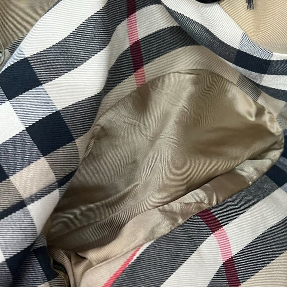 Burberry Mid-length Beige Cotton Trench Coat Women - Picture 6 of 9